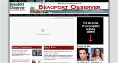 Desktop Screenshot of beaufortobserver.net